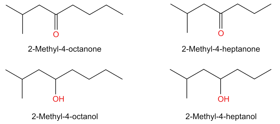 Pheromone compounds of Mayetiola destructor Pheromone compounds identified for Scyphophorus acupunctatus